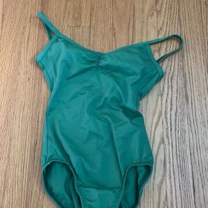Beautiful green dance leotard